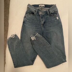 Abercrombie crisscross jeans